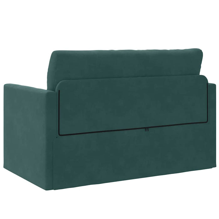 Pat canapea 110cm Verde închis Catifea - WALTI WALTI