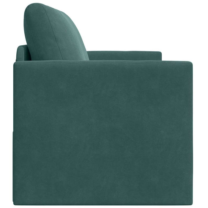 Pat canapea 110cm Verde închis Catifea - WALTI WALTI