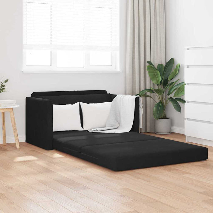 Pat canapea 110cm Negru Catifea - WALTI WALTI