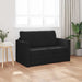 Pat canapea 110cm Negru Catifea - WALTI WALTI