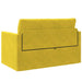 Pat canapea 110cm Galben floarea-soarelui Catifea - WALTI WALTI