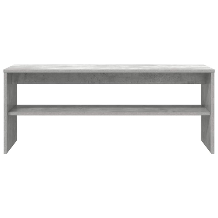 Comodă TV, gri beton, 100 x 40 x 40 cm, PAL WALTI