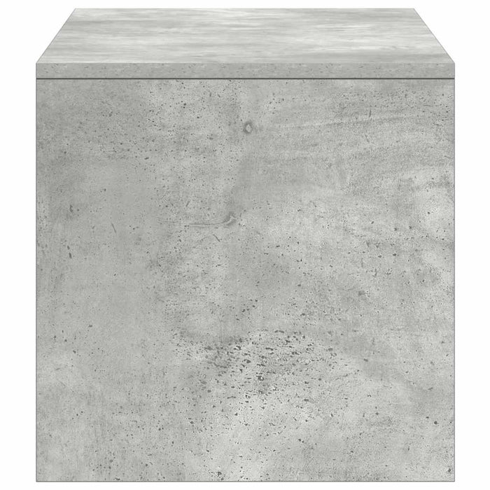 Comodă TV, gri beton, 100 x 40 x 40 cm, PAL WALTI