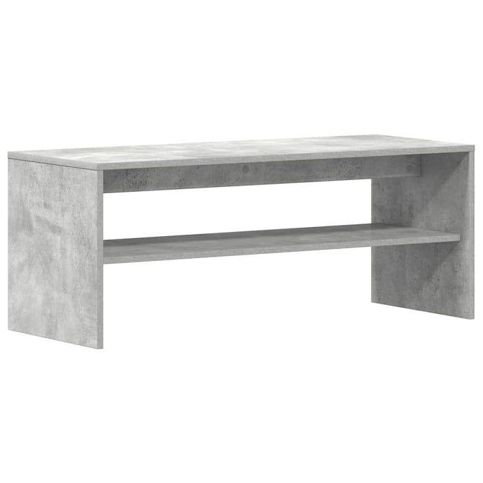 Comodă TV, gri beton, 100 x 40 x 40 cm, PAL WALTI