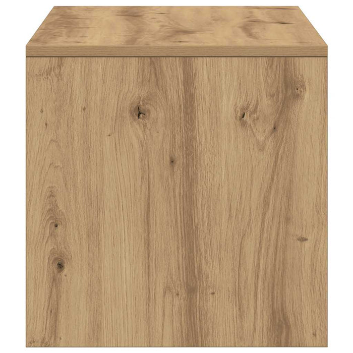 Dulap TV, stejar artizanal, 100x40x40 cm, lemn prelucrat - WALTI WALTI