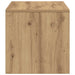 Dulap TV, stejar artizanal, 100x40x40 cm, lemn prelucrat - WALTI WALTI