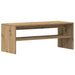 Dulap TV, stejar artizanal, 100x40x40 cm, lemn prelucrat - WALTI WALTI