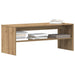 Dulap TV, stejar artizanal, 100x40x40 cm, lemn prelucrat - WALTI WALTI