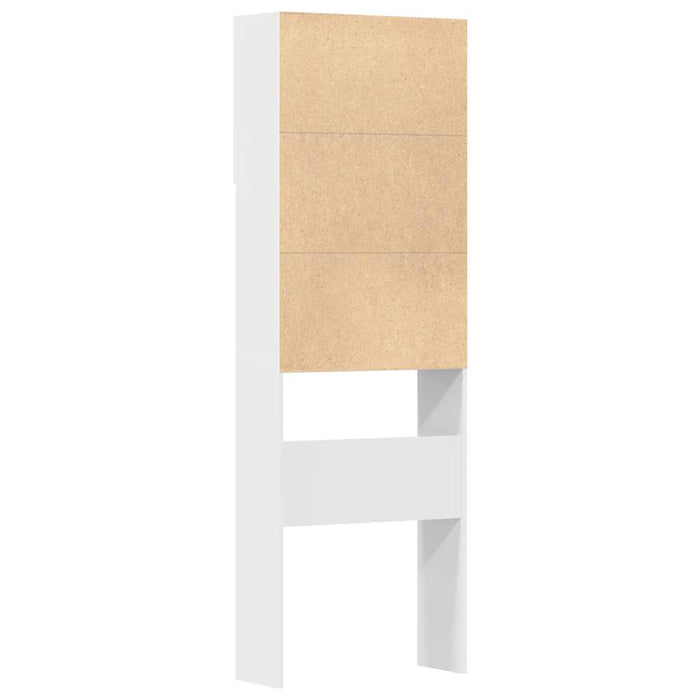 Dulap pentru mașină de spălat alb 64x24x190 cm lemn prelucrat - WALTI WALTI