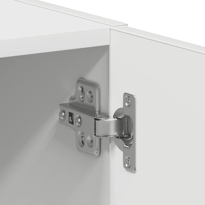 Dulap pentru mașină de spălat alb 64x24x190 cm lemn prelucrat - WALTI WALTI