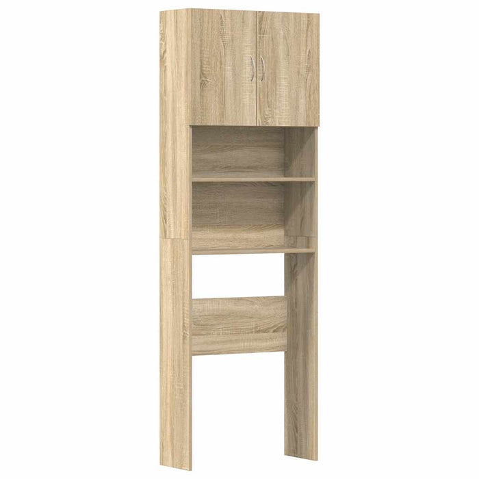 Dulap mașină de spălat stejar sonoma 64x24x190cm lemn prelucrat - WALTI WALTI