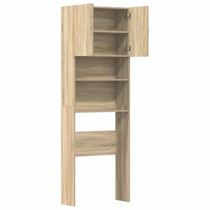 Dulap mașină de spălat stejar sonoma 64x24x190cm lemn prelucrat - WALTI WALTI