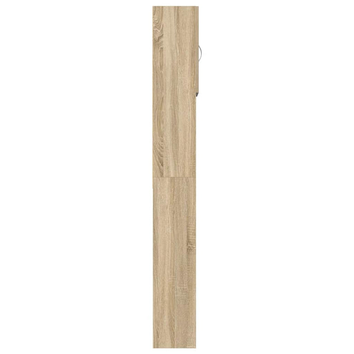 Dulap mașină de spălat stejar sonoma 64x24x190cm lemn prelucrat - WALTI WALTI