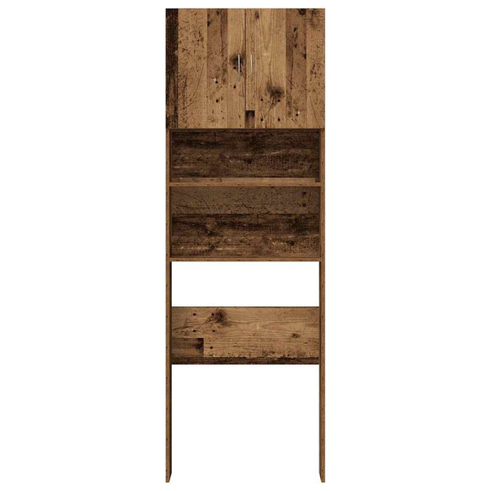 Dulap pentru mașină de spălat lemn vechi lemn prelucrat - WALTI WALTI