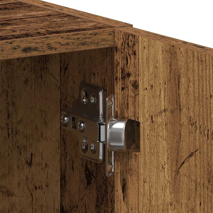 Dulap pentru mașină de spălat lemn vechi lemn prelucrat - WALTI WALTI