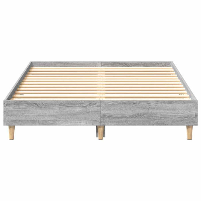 Cadru de pat fără saltea Gri Sonoma 120x200 cm lemn prelucrat - WALTI WALTI
