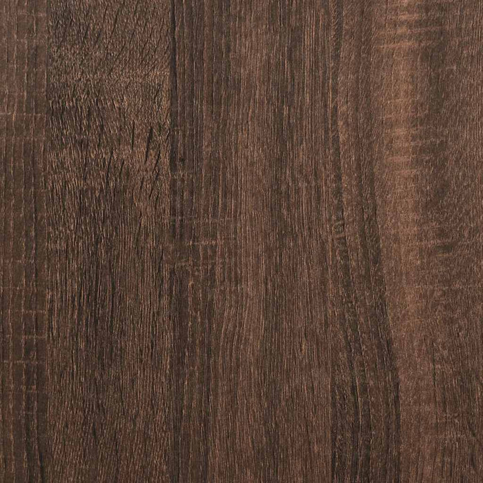 Cadru pat fără saltea Stejar maro 100x200 cm Lemn prelucrat WALTI