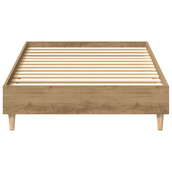 Cadru pat fără saltea Stejar Artisan 90x190 cm Lemn prelucrat - WALTI WALTI
