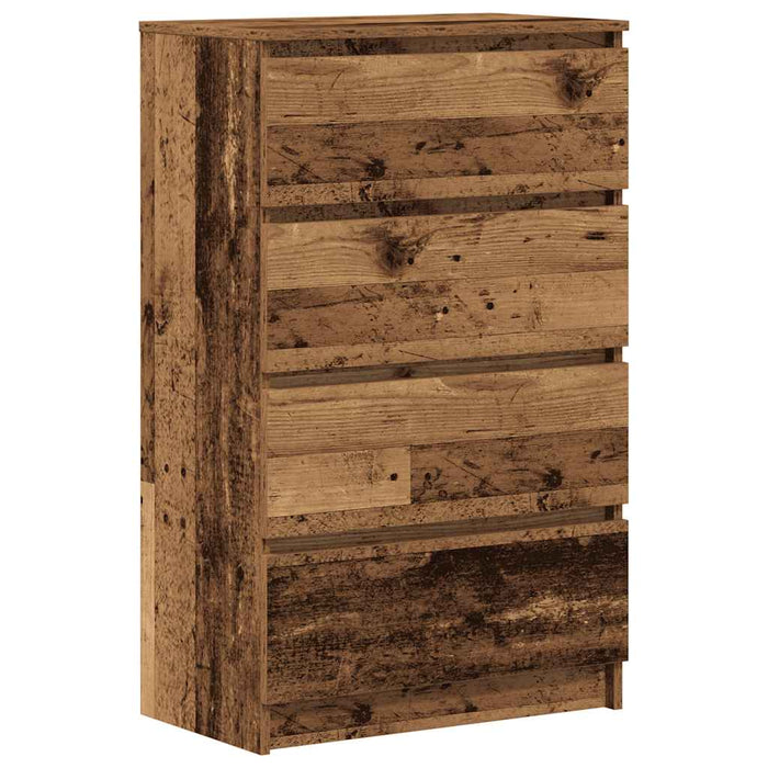Bufetă din lemn vechi 60x35x98,5 cm din lemn prelucrat - WALTI WALTI