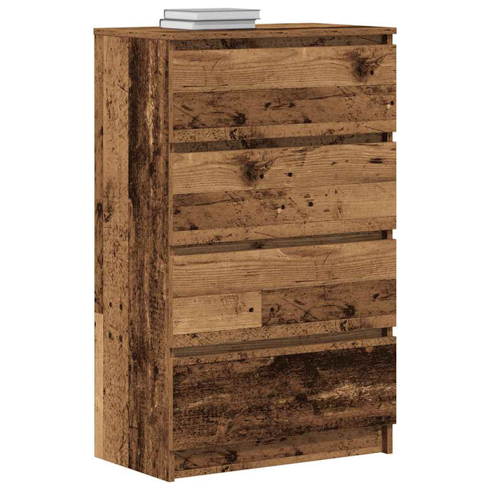Bufetă din lemn vechi 60x35x98,5 cm din lemn prelucrat - WALTI WALTI