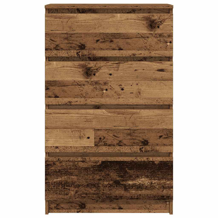 Bufetă din lemn vechi 60x35x98,5 cm din lemn prelucrat - WALTI WALTI