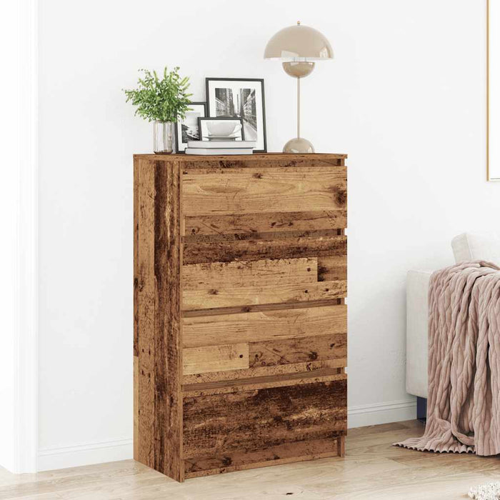 Bufetă din lemn vechi 60x35x98,5 cm din lemn prelucrat - WALTI WALTI
