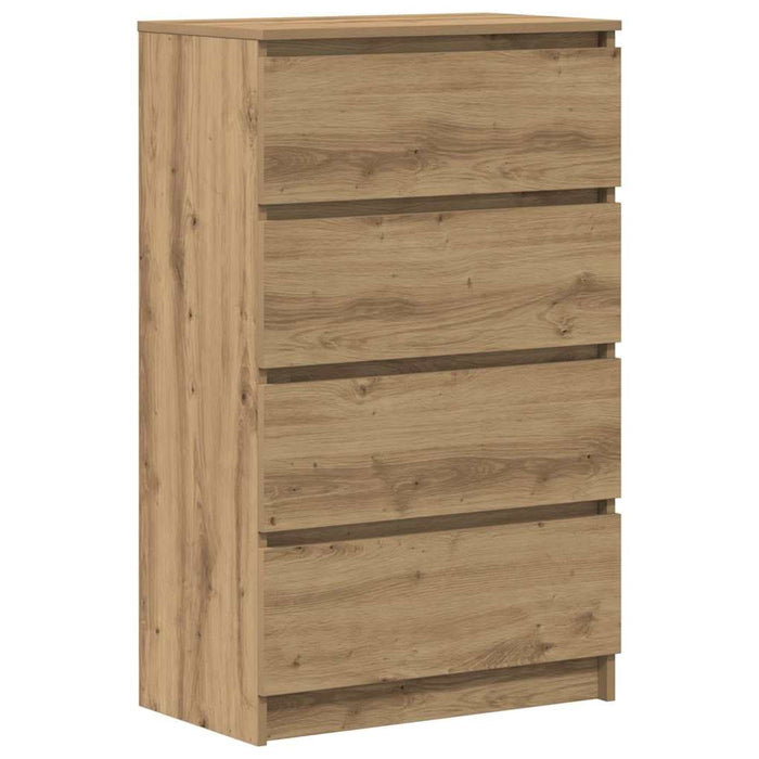 Bufetă Stejar Artisan 60x35x98,5 cm Lemn prelucrat - WALTI WALTI