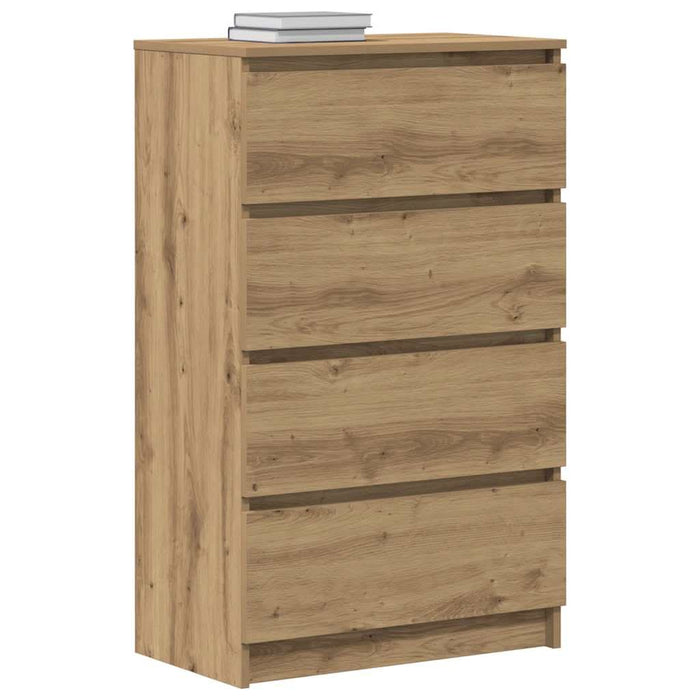 Bufetă Stejar Artisan 60x35x98,5 cm Lemn prelucrat - WALTI WALTI