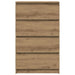 Bufetă Stejar Artisan 60x35x98,5 cm Lemn prelucrat - WALTI WALTI