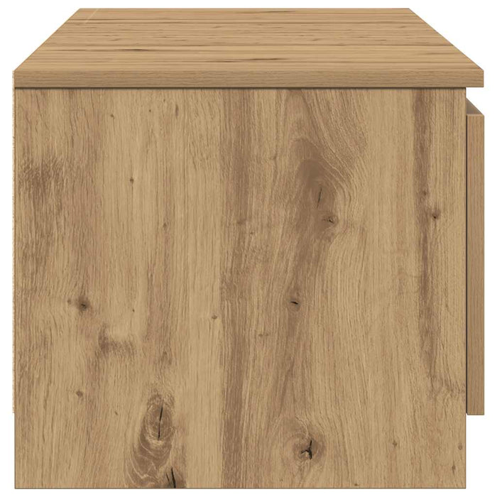 Dulap TV, stejar artizanal, 140x40x36 cm, lemn prelucrat - WALTI WALTI