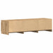 Dulap TV, stejar artizanal, 140x40x36 cm, lemn prelucrat - WALTI WALTI