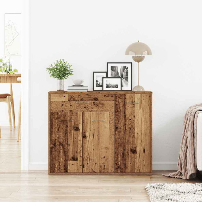 Bufetă Lemn vechi 88x30x70 cm Lemn prelucrat - WALTI WALTI