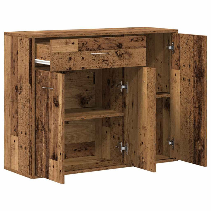 Bufetă Lemn vechi 88x30x70 cm Lemn prelucrat - WALTI WALTI