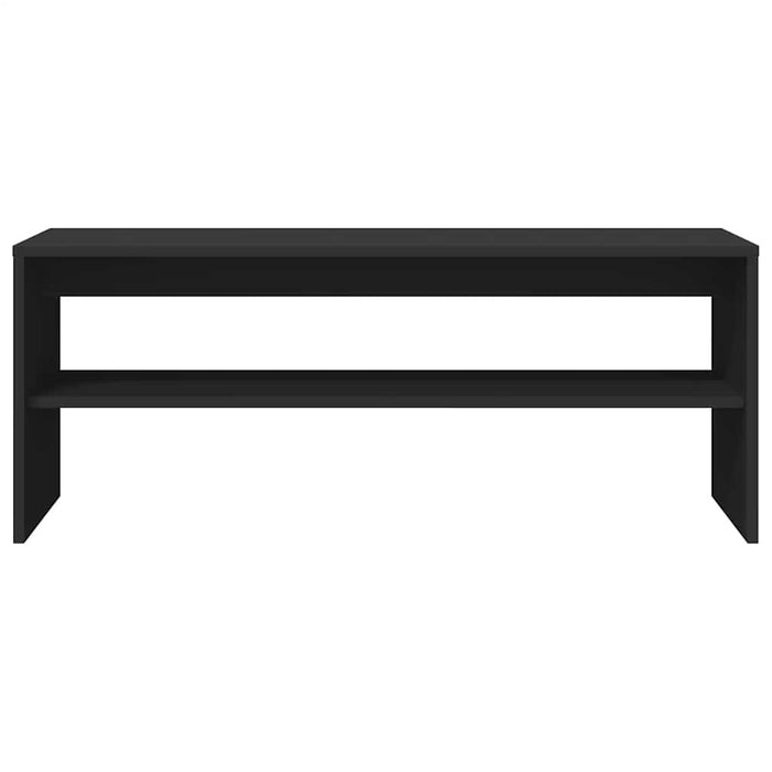 Comodă TV, negru, 100 x 40 x 40 cm, PAL WALTI