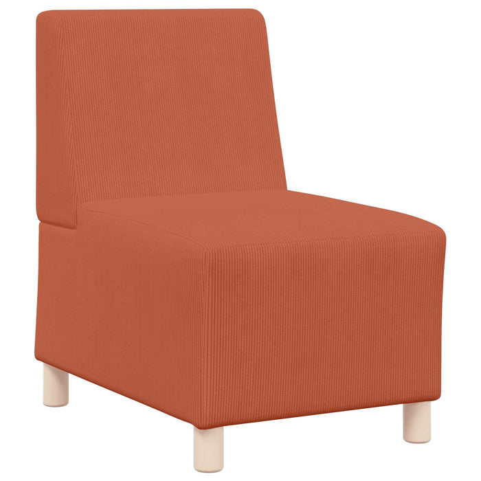 Unitate Sofa Modulară Fără Brațe Portocaliu 55 x 74 x 82 cm WALTI