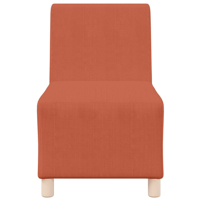 Unitate Sofa Modulară Fără Brațe Portocaliu 55 x 74 x 82 cm WALTI