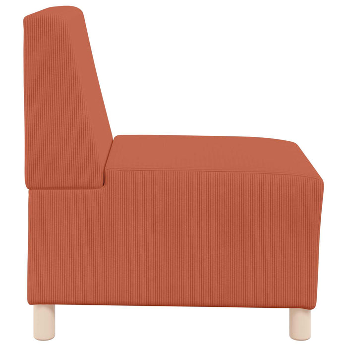 Unitate Sofa Modulară Fără Brațe Portocaliu 55 x 74 x 82 cm WALTI
