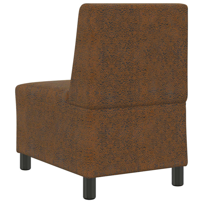 Unitate Sofa Modulară Fără Brațe Maro 55 x 74 x 82 cm WALTI