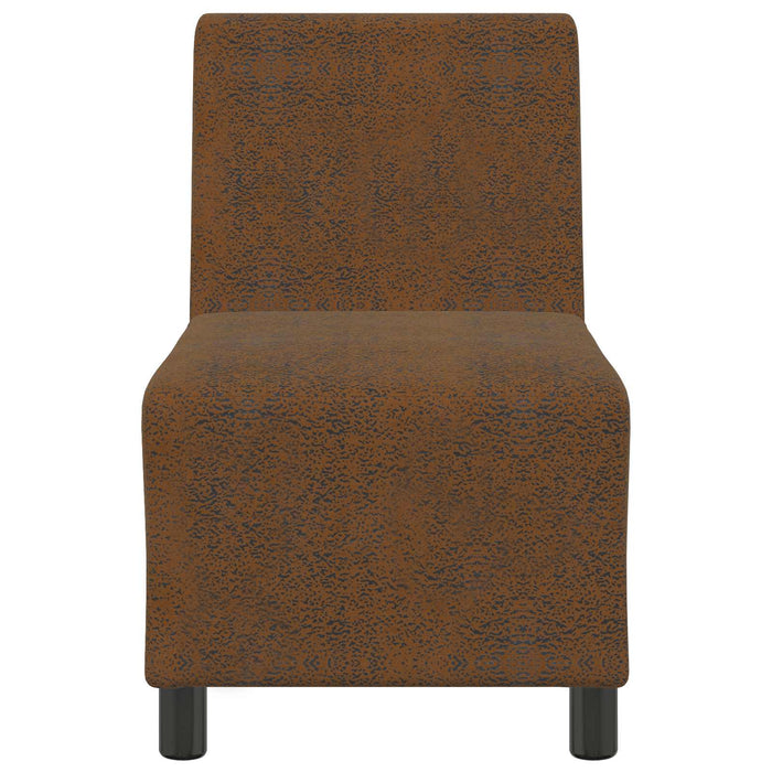Unitate Sofa Modulară Fără Brațe Maro 55 x 74 x 82 cm WALTI