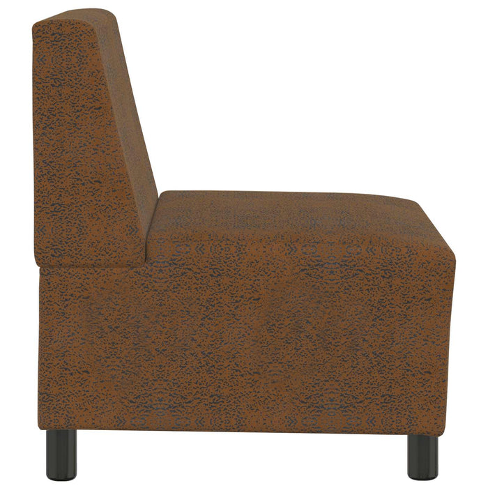 Unitate Sofa Modulară Fără Brațe Maro 55 x 74 x 82 cm WALTI