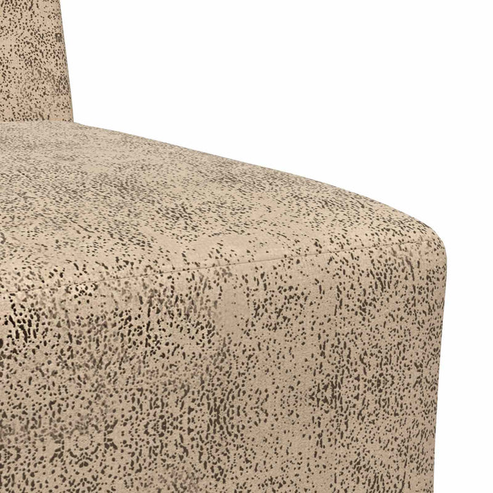 Unitate Sofa Modulară Fără Brațe Gri deschis 55 x 74 x 82 cm WALTI
