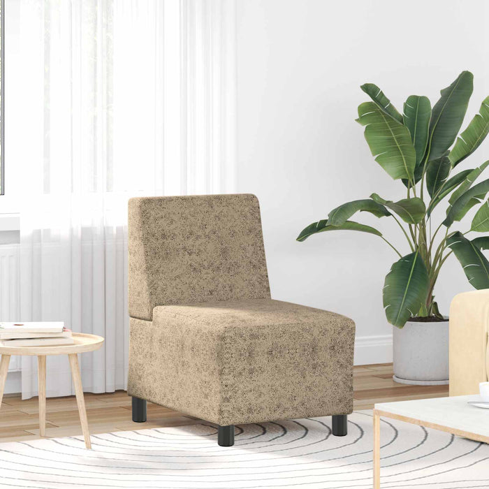 Unitate Sofa Modulară Fără Brațe Gri deschis 55 x 74 x 82 cm WALTI