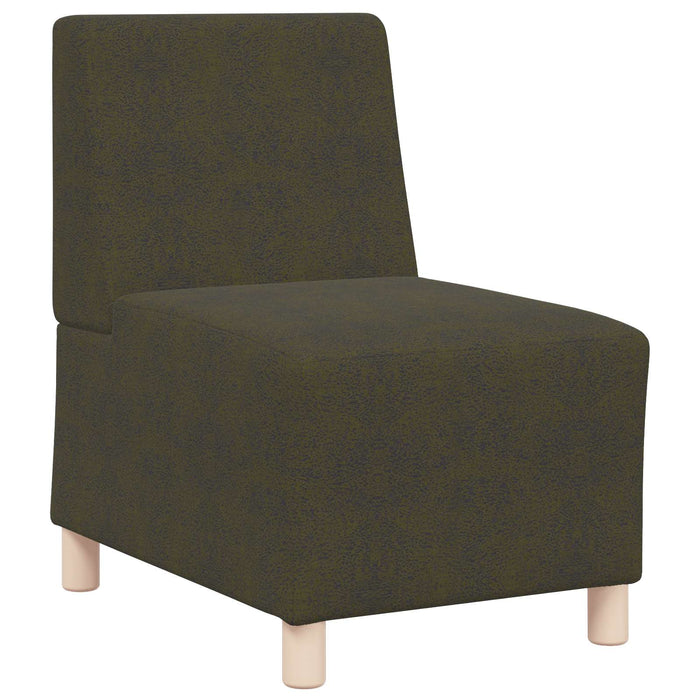 Unitate Sofa Modulară Fără Brațe Verde Army 55 x 74 x 82 cm WALTI