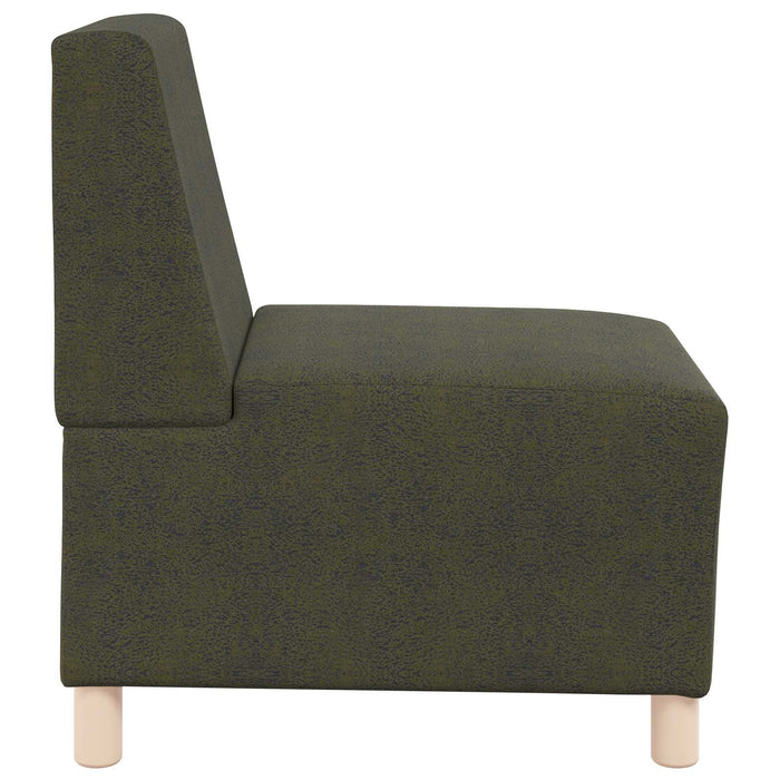 Unitate Sofa Modulară Fără Brațe Verde Army 55 x 74 x 82 cm WALTI