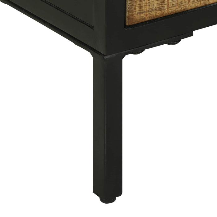 Bufeturi 70 x 35 x 70 cm Maro Lemn masiv de mango nefinisat WALTI
