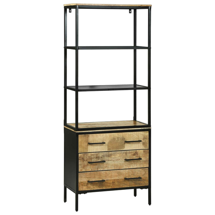 Bufet cu sertar Maro 70 x 35 x 180 cm Lemn de mango solid WALTI