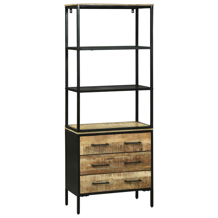 Bufet cu sertar Maro 70 x 35 x 180 cm Lemn de mango solid WALTI