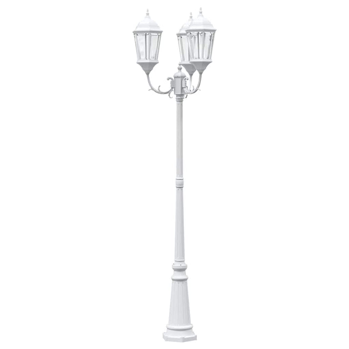 Lumina de grădină Alb 235 cm Aluminiu - WALTI WALTI