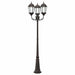 Lumina de grădină Bronz 235 cm Aluminiu - WALTI WALTI