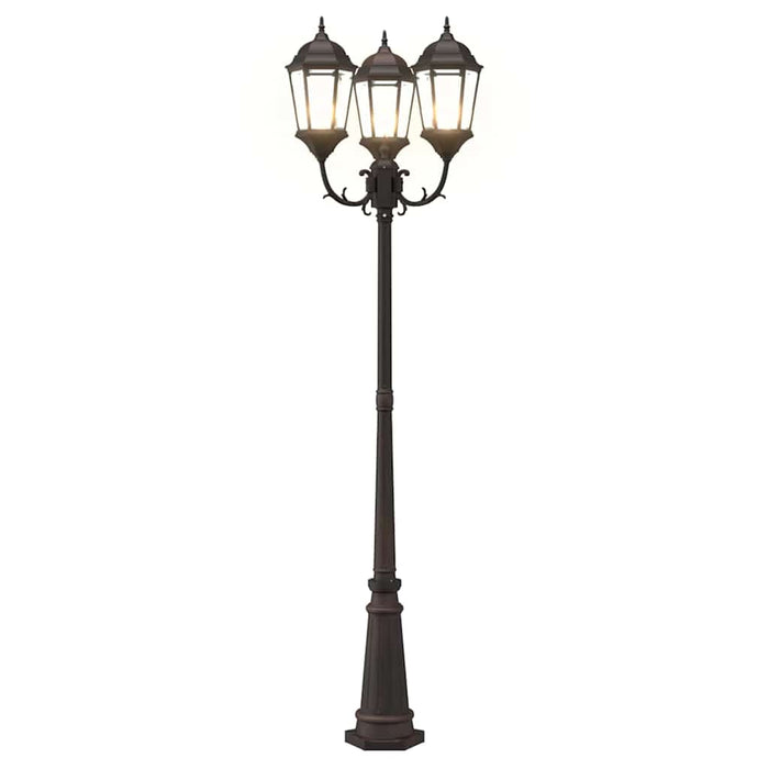 Lumina de grădină Bronz 235 cm Aluminiu - WALTI WALTI